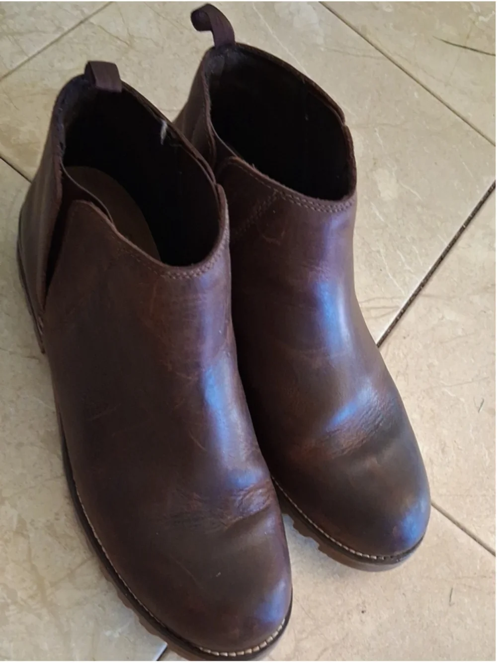 Kodiak Brown Leather Chukka Boots 41